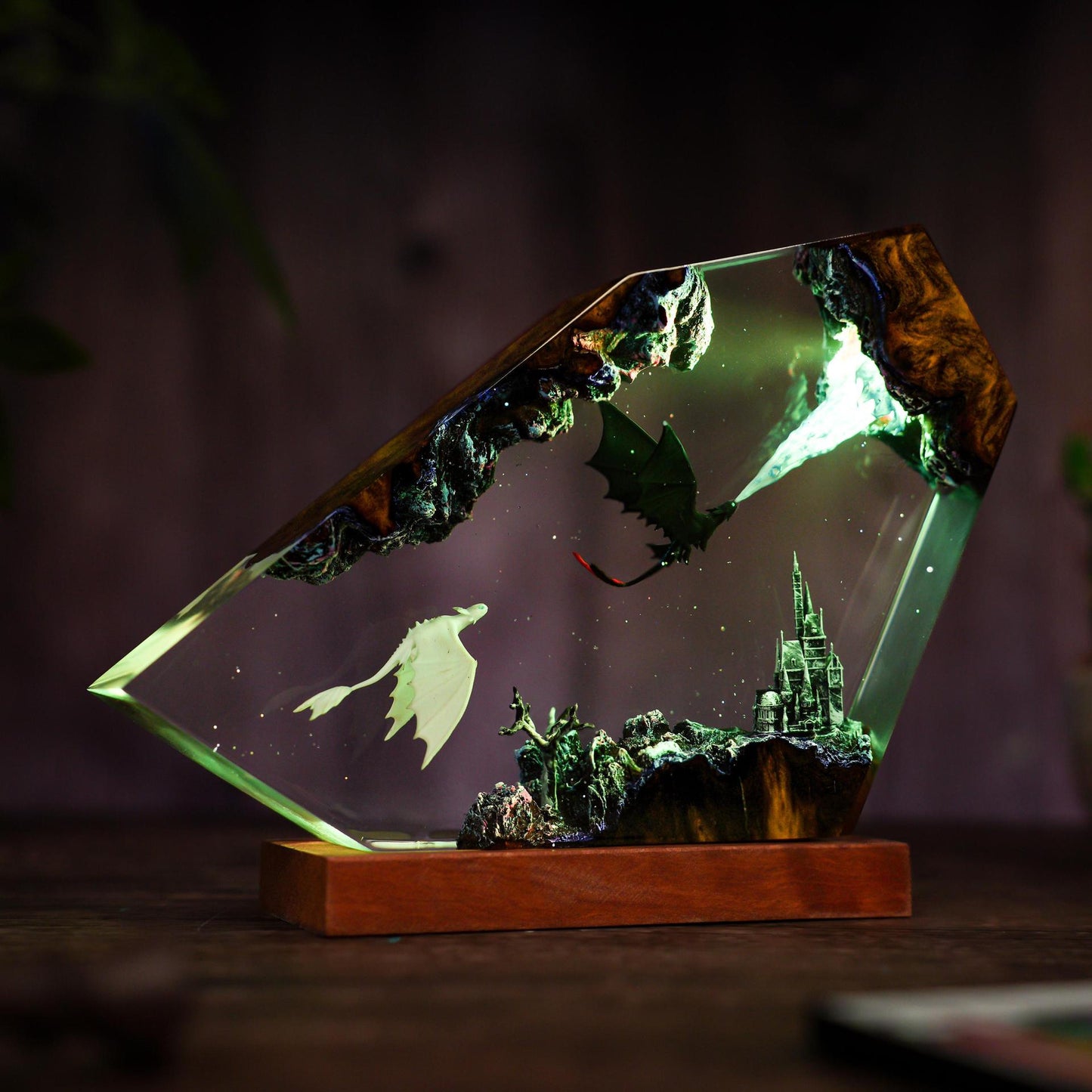 Resin Night Light Lamp